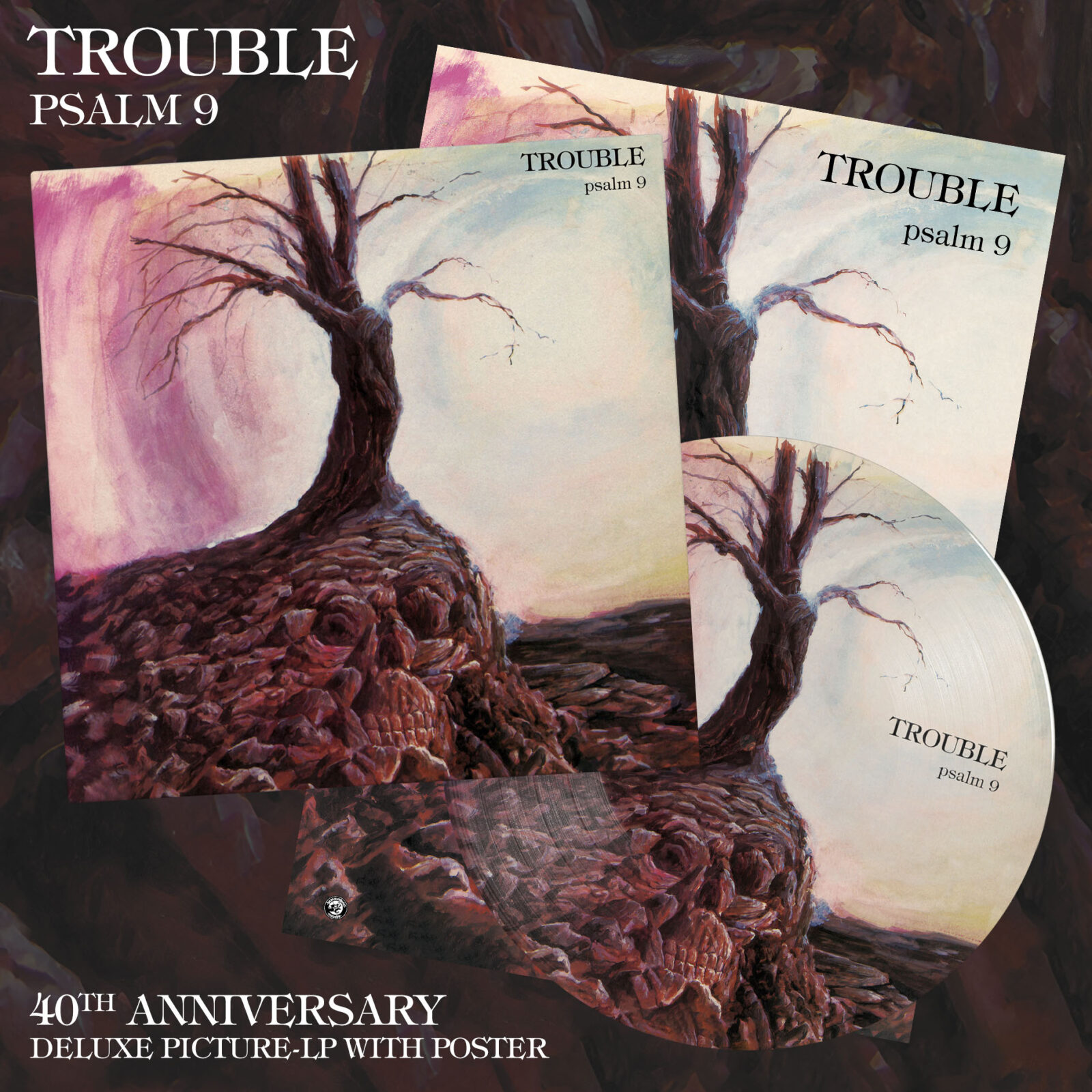 hammerheart – Trouble’s “Psalm 9” 40th anniversary deluxe Picture-LP ...